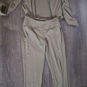 Elegant Tan Women's Jumpsuit